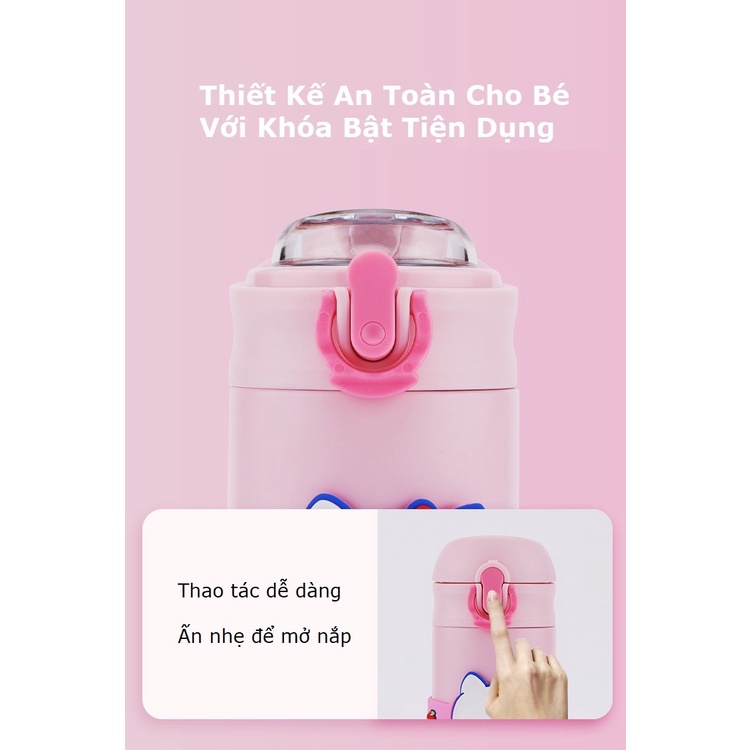 Bình giữ nhiệt Hello Kitty cho bé (Mẫu mới 2022)