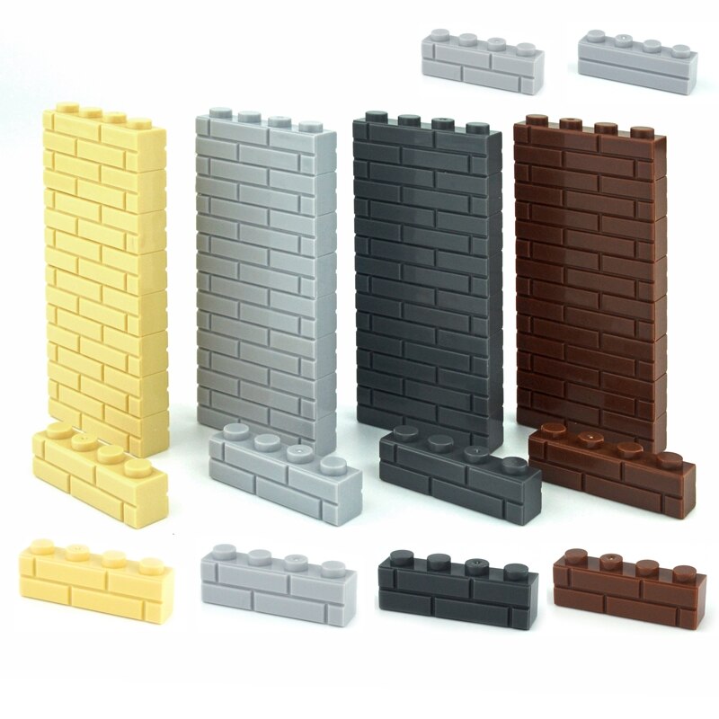 Đồ chơi lắp ráp 1x2 1x3 1x4 tự làm cho trẻ em