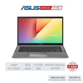 [ELGAME66 giảm 7%] Laptop ASUS VivobookS S533EQ-BN441W I5-1135G7/8GB/512GB/MX350/15.6 Inch FHD/Win 10