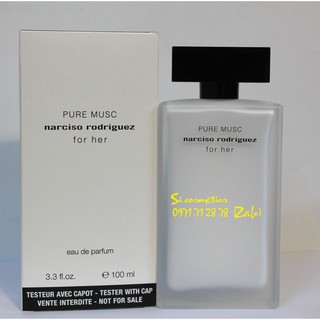 Nước hoa nữ tester narciso pure musc 100ml