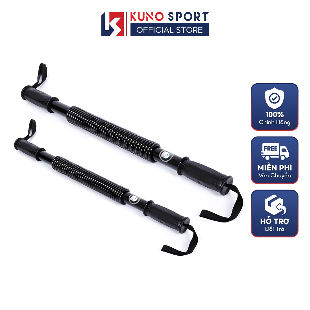 Gậy Bẻ Tập Cơ Tay KUNO SPORT Lò Xo Đàn Hồi Tốt Lực Từ 20kg đến 60kg