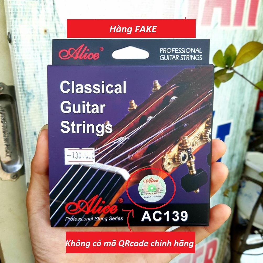 Dây Đàn Guitar Classic Alice AC139 Nhập Khẩu Chính Hãng [dây nilon] TYTYmusic