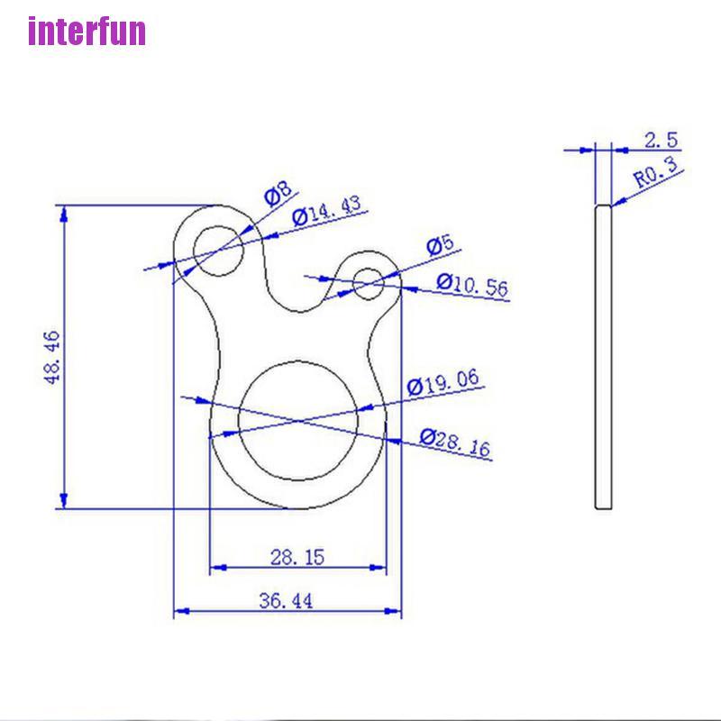 Ổ Khóa 3 Lỗ Bằng Thép Không Gỉ Đa Năng Tiện Dụng Cho Hoạt Động Ngoài Trời