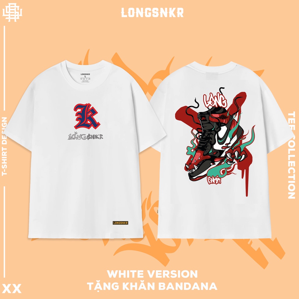 _T-shirt Sneaker Zone Dragon Version- áo thun phản quang form Oversize, Longsnkr Streetwear