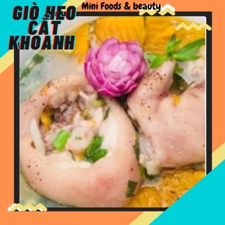 Giò Heo Cắt Khoanh bịch 1kg