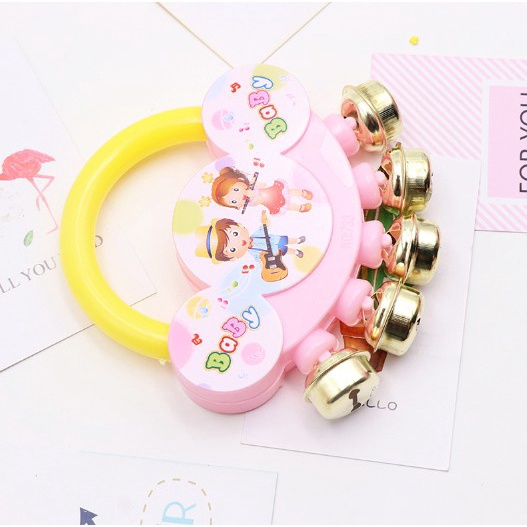 Đồ chơi xúc xắc. lục lạc có chuông dễ thương