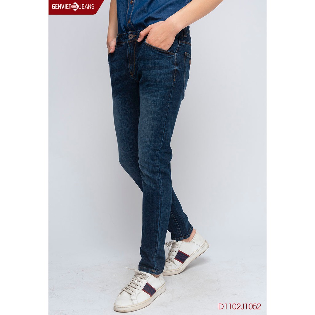 Quần dài jeans nam D1102J1052 GENVIET | BigBuy360 - bigbuy360.vn