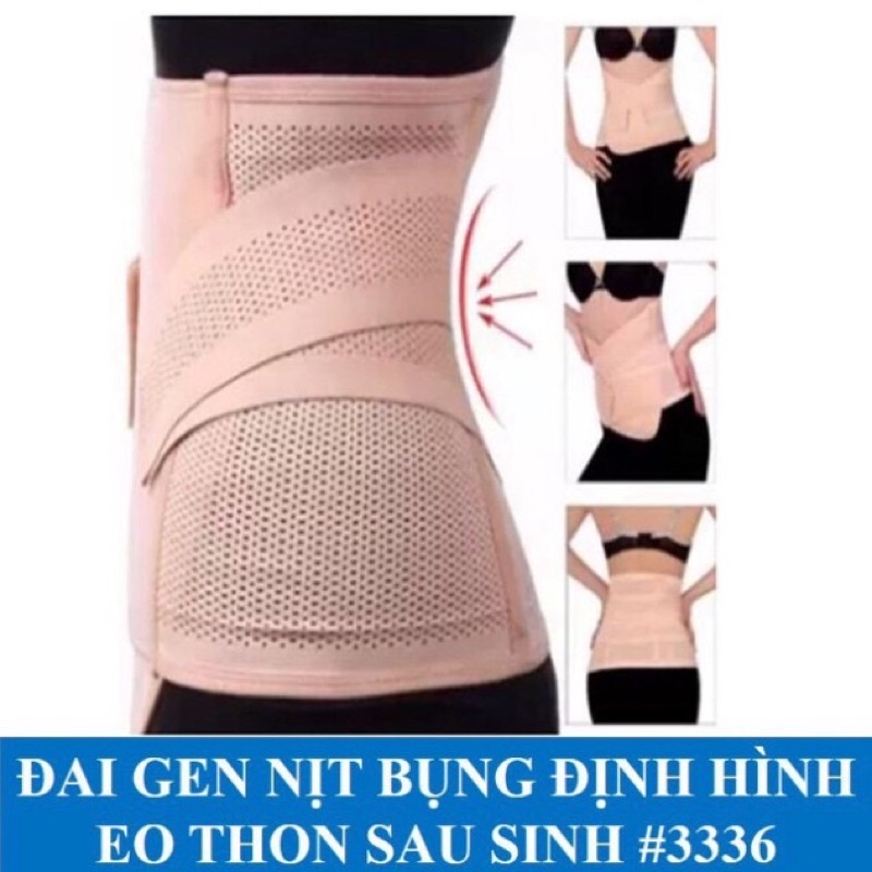 Đai nịt gen bụng định hình eo thon 3336