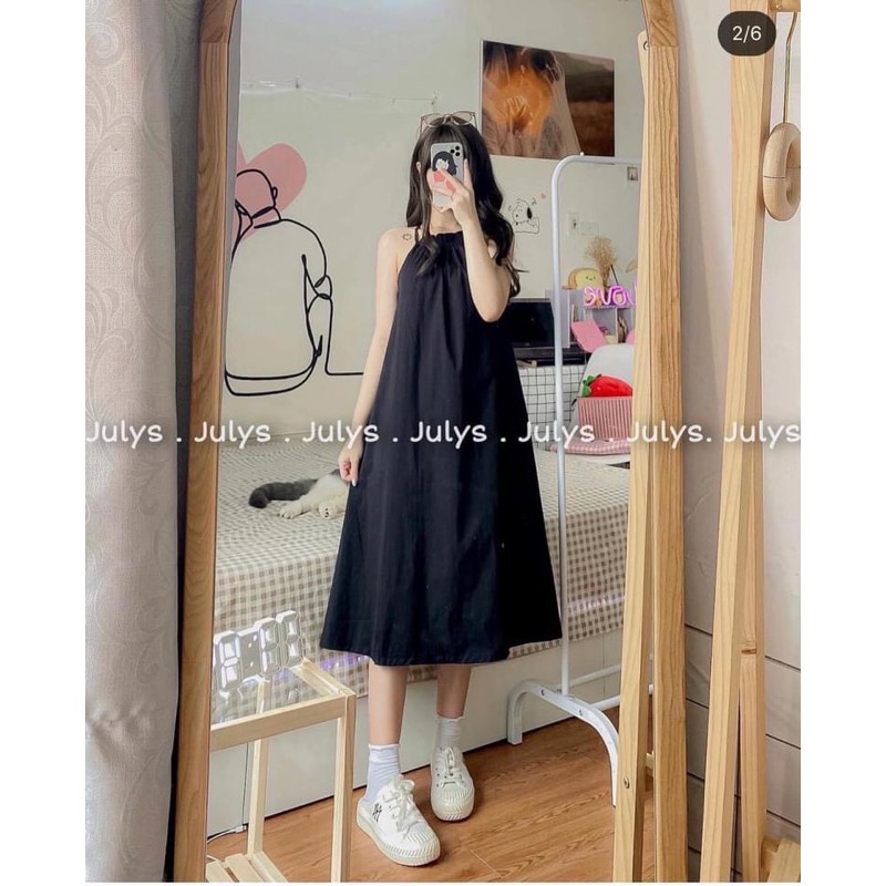 VÁY MAXI CỔ YẾM HỞ LƯNG SIÊU HOT | BigBuy360 - bigbuy360.vn