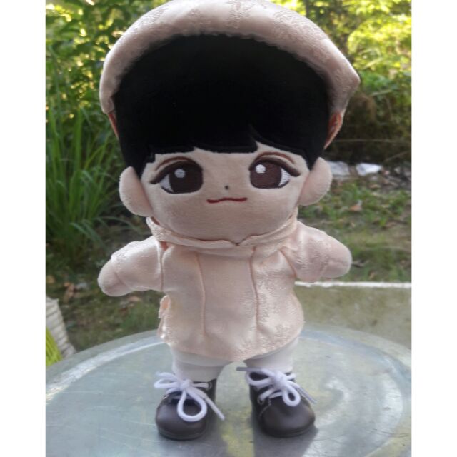 Áo dài cách tân nam cho doll 20cm