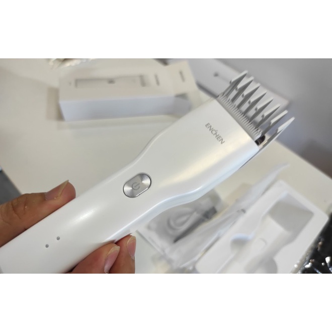 Tông đơ cắt tóc Enchen Boost cho gia đình và salon chuyên nghiệp, công suất 5W