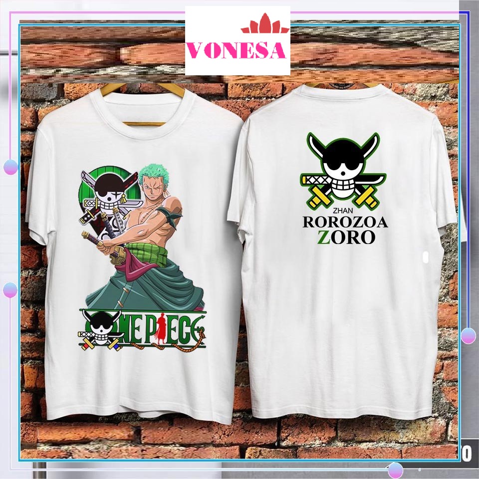 Áo Zoro One Piece Cực Chất Áo Thun One Piece Zoro Đảo Hải Tặc OP169 ( hình .t.h.ậ.t. )