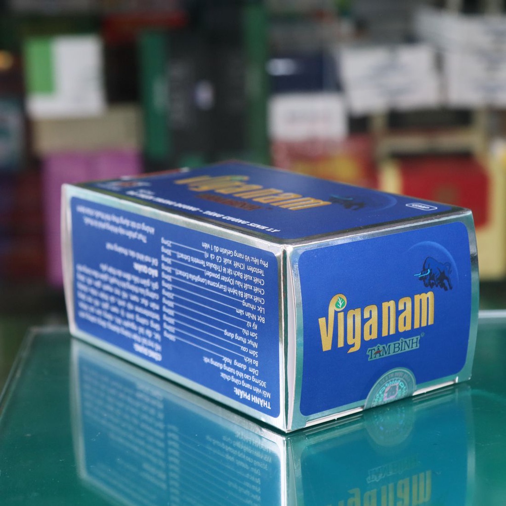 VIGANAM TÂM BÌNH – Hỗ trợ bổ thận tráng dương, đại bổ nguyên khí, giảm tiểu đêm do thận yếu (48 Viên)