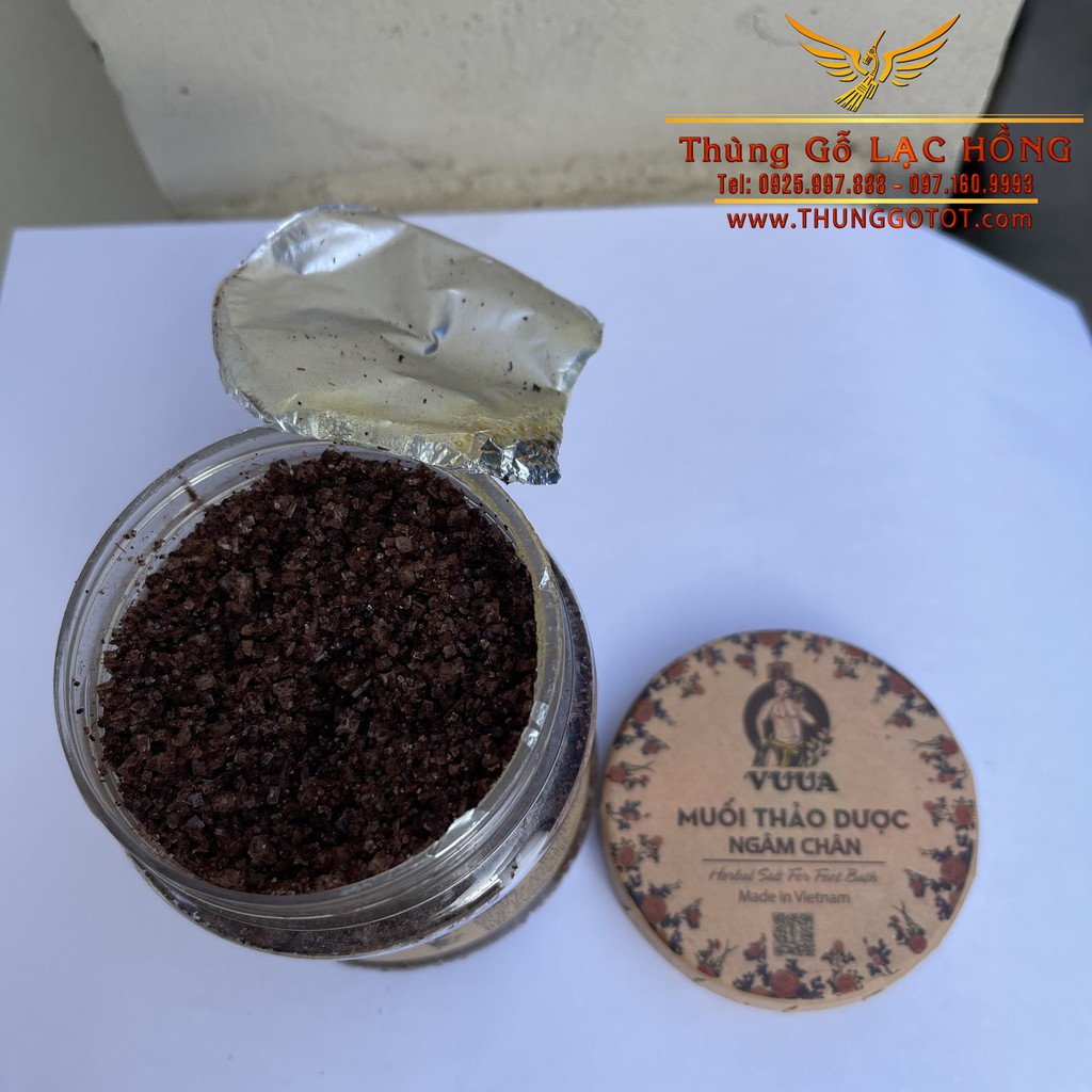 Vua Muối Thảo Dược Ngâm Chân - Hộp 350g Muối Ngâm Chân