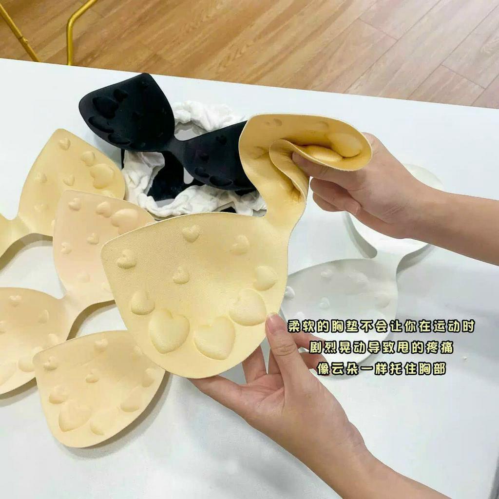 Áo bra nữ đai chéo dáng trẻ trung năng động tặng mút lót