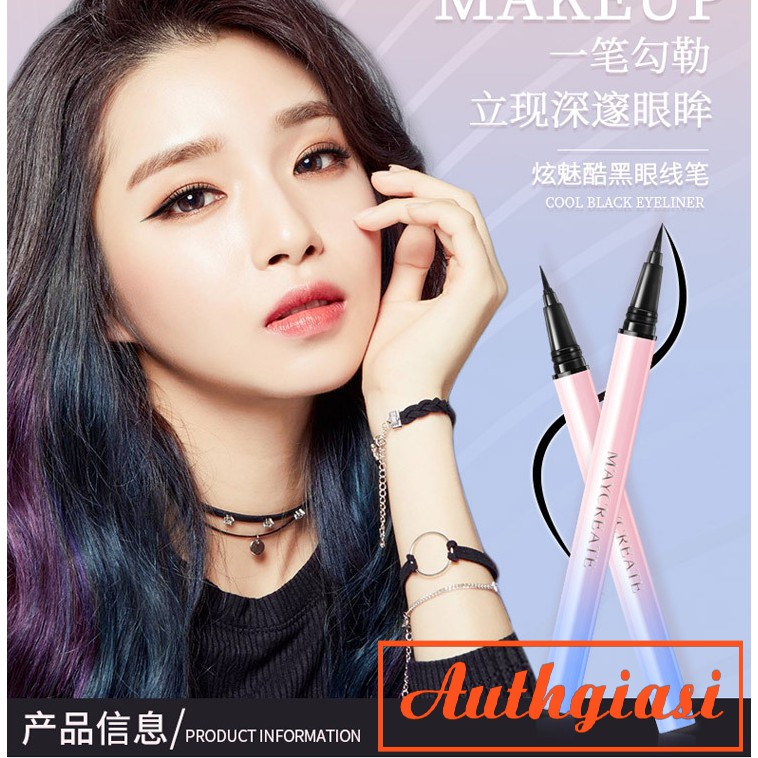 Bút dạ kẻ mắt Maycreate Eyeliner siêu mảnh | BigBuy360 - bigbuy360.vn