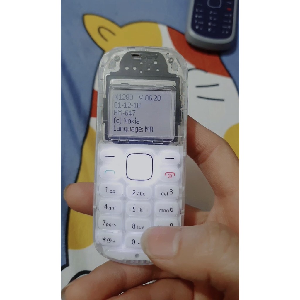 Điện Thoại Nokia 1280 Độ 1 Bóng Led RGB To 7 Màu Có Chọn Kèm Pin,Sạc