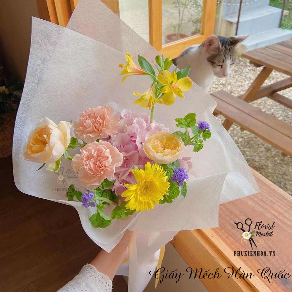 Giấy Gói Hoa - Mếch Hàn Quốc