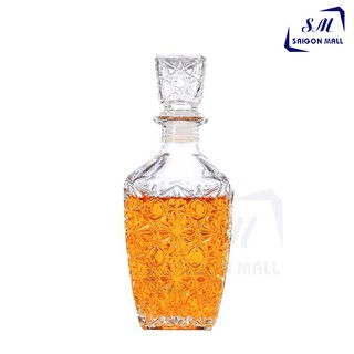 Br01-bình đựng ngâm sâm thuỷ tinh 750ml