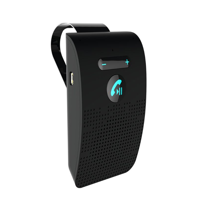 Bộ Điều Hợp Loa Bluetooth Không Dây Gắn Tấm Che Nắng Cho Xe Hơi