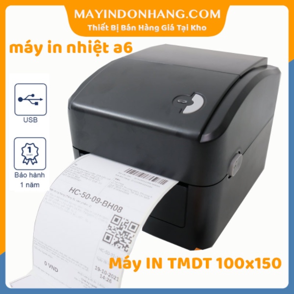 Máy In Đơn Hàng TMĐT - Máy In Tem Mã Vạch Xprinter XP-420B / XP - 470B khổ A6 In Tem Vận Chuyển - Máy In Tem Giao Hàng