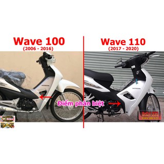 Tem Rời WAVE ALPHA 110 VÀNG ĐỒNG ĐEN 831004 (Tem chế 3 lớp cao cấp)