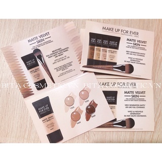 Kem nền matte velvet skin full coverage foundation