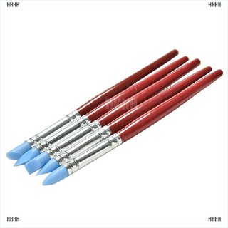 Bộ 5 Cọ Silicon Dùng Điêu Khắc Tạo Hình Đất Sét