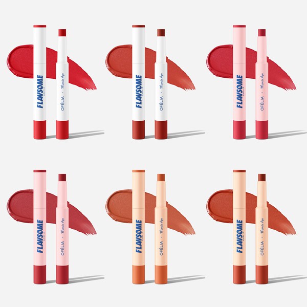 (HÀNG CHÍNH HÃNG) Cherry On Top (Đỏ Cherry) - Son Sáp Tint Bóng OFÉLIA FLAWSOME Glowy Lip (2g)
