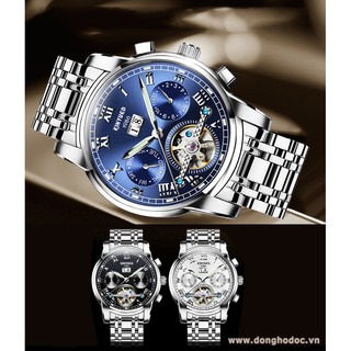 Đồng hồ Cơ Nam KINYUED JAYDEN - Dây Thép Đúc Đặt - Máy Automatic cao cấp