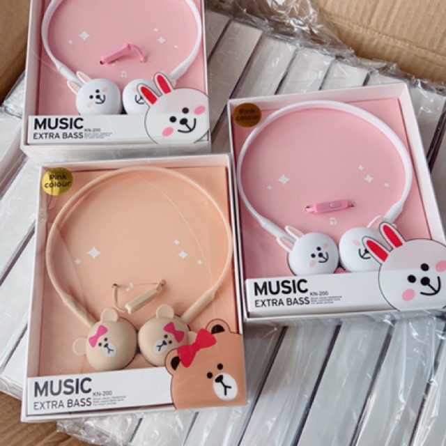 Tai nghe chụp Headphone siêu cute