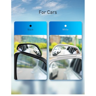 Bộ 02 kính chiếu hậu SIÊU ĐẸP phụ giúp mở rộng góc nhìn cho xe hơi Baseus