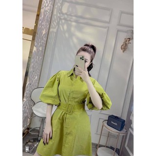 Váy cốm xanh