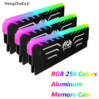 [HengZheKeJi] PC Memory RAM Cooler Cooling Vest Heat Sink 256 RGB Light Aluminum Heatsink Hhe