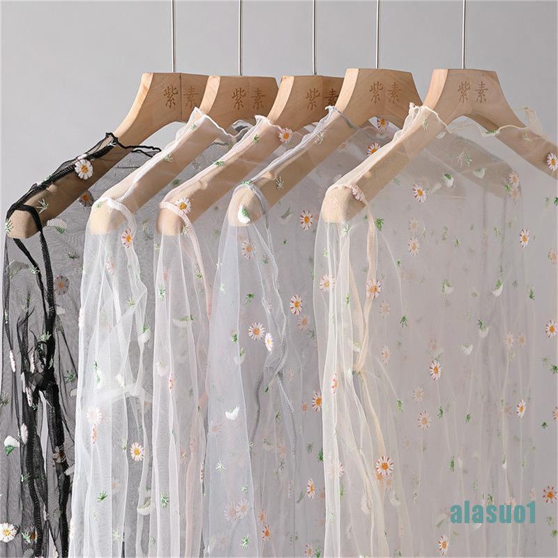 Áo Lưới Trong Suốt Alasuo1 Với Dài