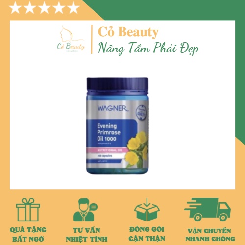 Viên uống tinh dầu hoa anh thảo Wagner Evening Primrose Oil Úc