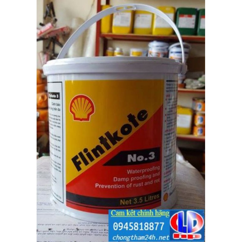 Flinkote no3 :1L, 3.5KG, 18KG- chống thấm bê tông và kim loại,Sàn mái bê tông, bể nước ximăng, nhà tắm, tầng hầm, bể bơi