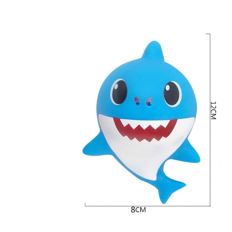 Cá mập Baby shark đồ chơi nhà tắm cho bé kt 8.12cm ms9209