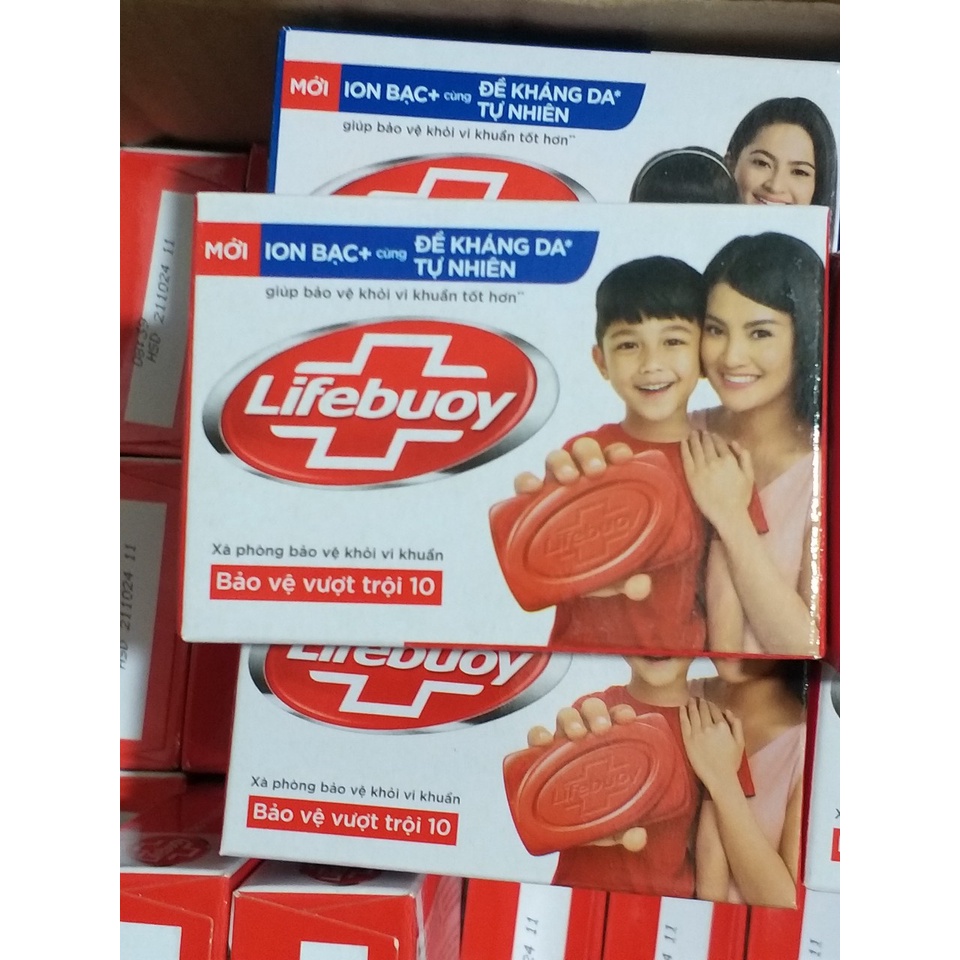 Xà bông cục Lifebuoy kháng khuẩn 90g | BigBuy360 - bigbuy360.vn