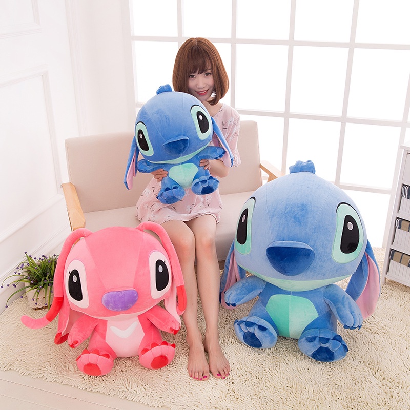 DISNEY Thú Nhồi Bông Hình Nhân Vật Hoạt Hình Stitch 55cm