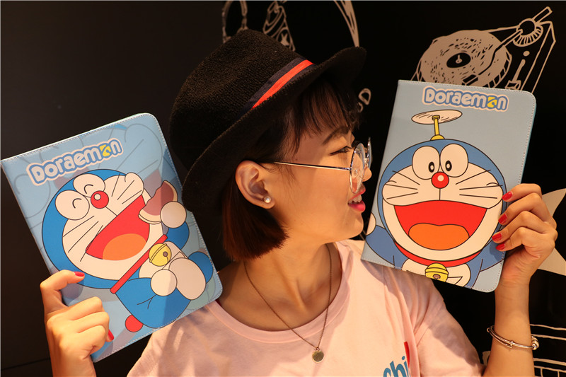 DORAEMON Ốp Lưng Máy Tính Bảng Apple Ipad Air Pro 7.9 9.7 10.5 11 10.2 10.9 "Inch Mini 1 / 2 / 3 / 4 / 5 2017 / 2018 / 2019 / 2020 / 2021