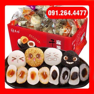thùng bánh Mochi Đài Loan 2kg  4 vị