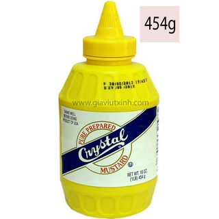 Mù tạt vàng crystal 454g