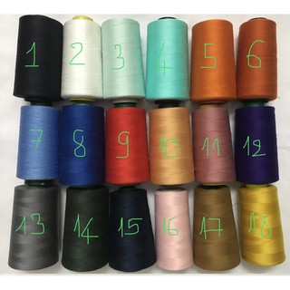 Chỉ may cuộn lớn nhiều màu