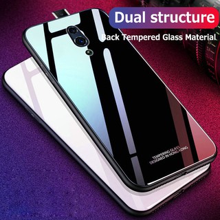 Ốp điện thoại dạng kính cường lực cứng màu trơn cho OPPO K3
