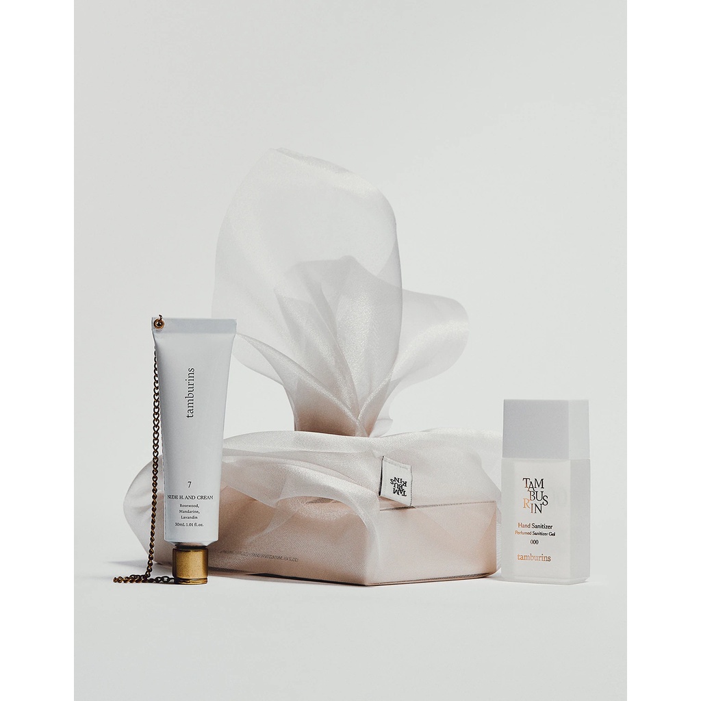 SET Chăm Sóc Da Tay TAMBURINS  + Gel khử trùng tay Hand Sanitizer 000