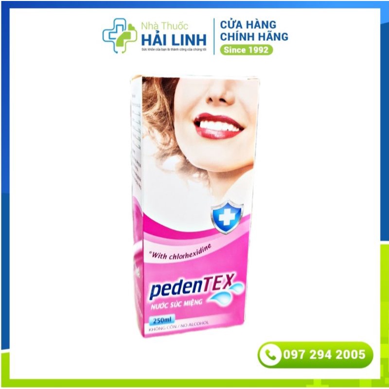Nước súc miệng Pedentex ⚡ Tặng quà ⚡ Hương quế, khử mùi hôi hiệu quả, giảm nhiệt miệng