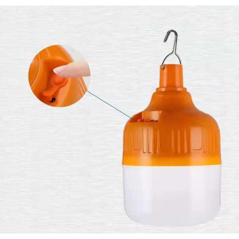Bóng đèn tích điện  led trụ TÍCH ĐIỆN THÔNG MINH SẠC USB  dạng treo 6-8H sáng liên tục