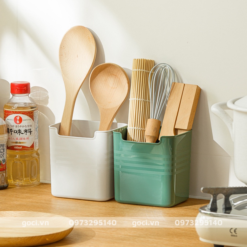 Hộp đựng đồ trang điểm trang sức mỹ phẩm thực phẩm cạnh tủ lạnh đa năng bằng nhựa tiện lợi