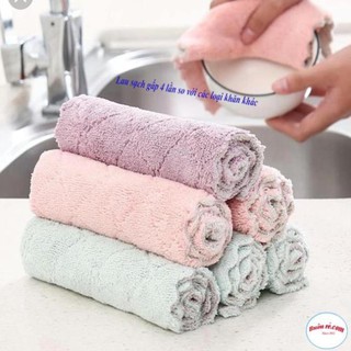 Khăn Lau Bếp Đa Năng 2 Mặt siêu sạch